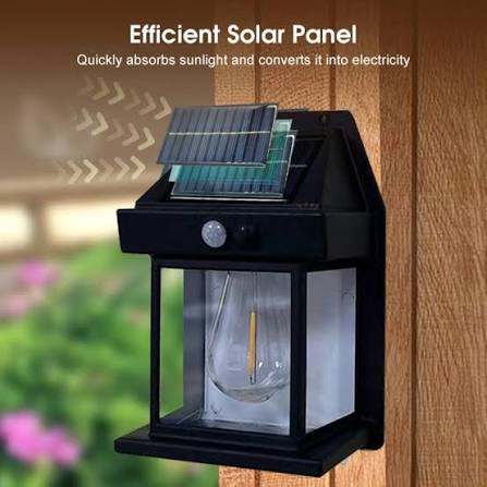 Solar Sensor Bulb Light | Outdoor Camping Light | Solar Powered Sensor Lamp